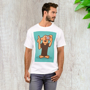 T-shirt Chien Avec Caméra