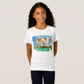 T-Shirt Chien avec Dandelion (Devant entier)