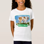 T-Shirt Chien avec Dandelion (Devant)