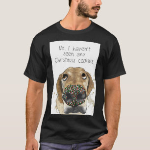 T-shirt Chien avec des arroses sur son nez Ce que Cookies