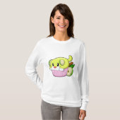 T-shirt Chien avec gâteau (Devant entier)
