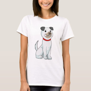 T-shirt Chien avec os