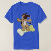 T-shirt Chien avec os 2 (Design devant)