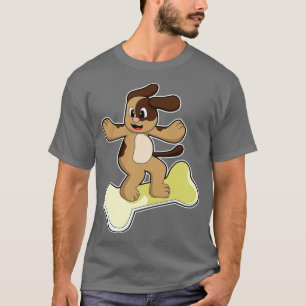 T-shirt Chien avec os 3