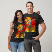 T-shirt Chien aztèque du design mort (Unisexe)