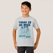 T-shirt Chien baleine créature drôle (Devant entier)