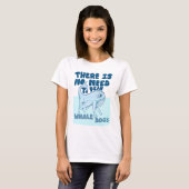T-shirt Chien baleine créature drôle (Devant entier)
