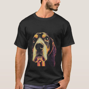 T-shirt Chien Basset Hound Vintage