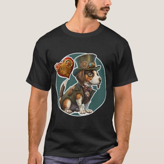 T-shirt Chien beagle (Devant)