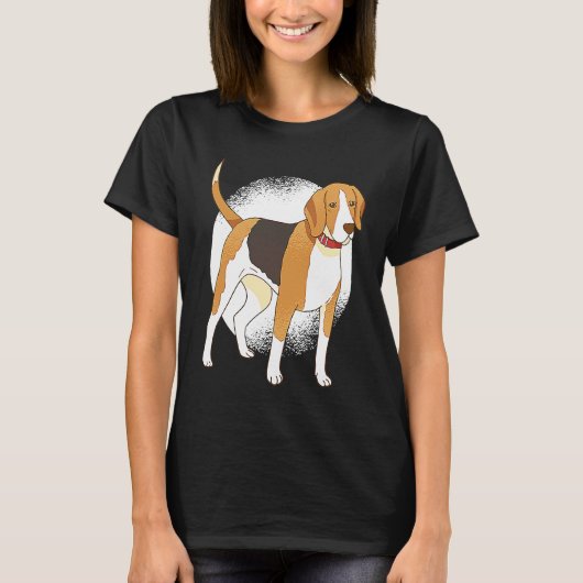 T-shirt chien beagle (Devant)