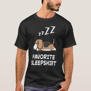 T-shirt Chien Beagle Chiens Nap Dormir dormir Pyjama Pyjam