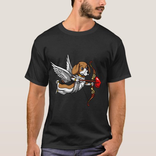 T-shirt Chien Beagle Mignon (Devant)