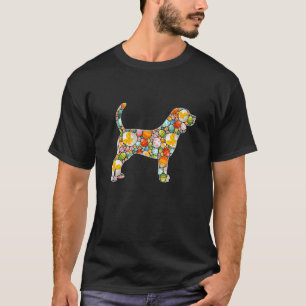 T-shirt Chien Beagle Oeuf de Pâques Jour de Pâques Enfants