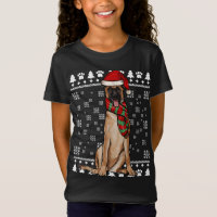 Chien belge de Malinoi Santa Hat Noël laid