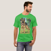 T-SHIRT CHIEN BERGER (Devant entier)