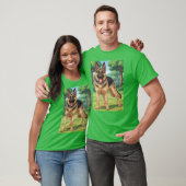 T-SHIRT CHIEN BERGER (Unisexe)