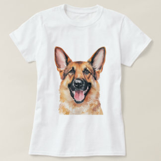 T-shirt Chien berger allemand minimaliste inspiré