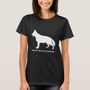 T-shirt Chien Berger Allemand Pas De Peur Qui N'Écrase Pas