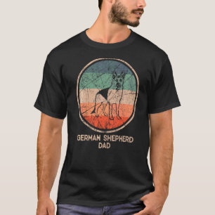 T-shirt Chien berger allemand Vintage berger allemand père
