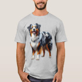 T-shirt Chien berger australien (Devant)