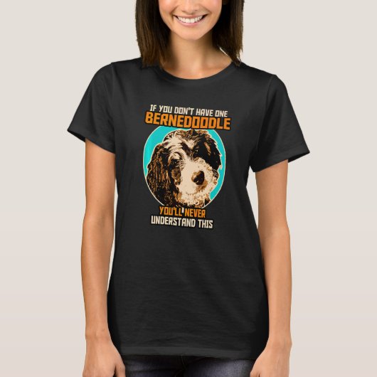 T-shirt Chien Bernedoodle Bernedoodle (Devant)