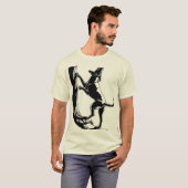T-shirt Chien bio pour hommes Hound Dog Shirt (Devant entier)