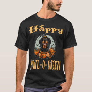 T-shirt Chien Black And Tan Coonhound avec chapeau de sorc