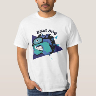 T-shirt Chien bleu