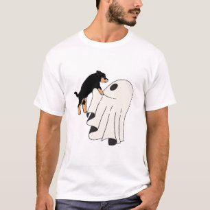 T-shirt Chien Boo Halloween Chien Fantôme