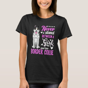 T-shirt Chien Border Collie pour propriétaire de Border Co
