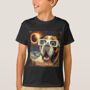 T-shirt Chien Bouledogue Anglais Drôle Selfie Femmes Homme