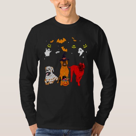 T-shirt Chien Bouledogue Mastiff (Devant)