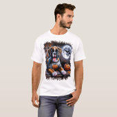 T-shirt Chien Boxer Halloween (Devant entier)