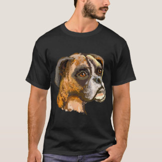 T-shirt Chien Boxer Tee T-shirt Tee - shirt T-shir