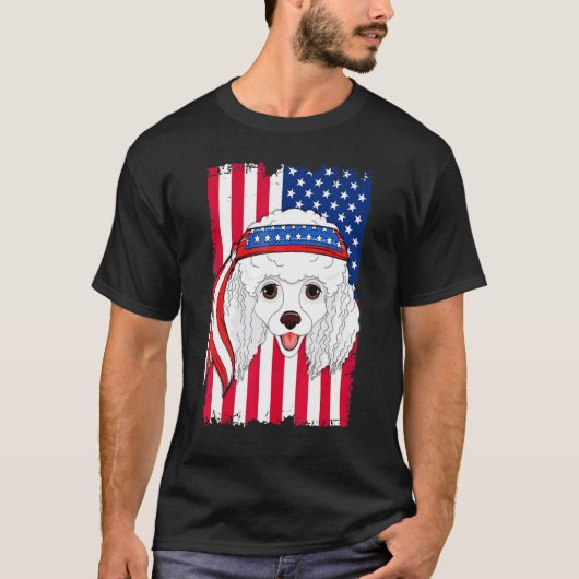 T-shirt Chien Caniche (Devant)