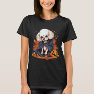 T-shirt Chien Caniche Halloween