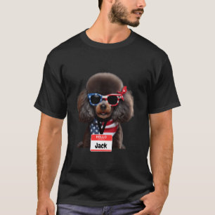 T-shirt Chien Caniche Miniature Jack Hommes Femmes Enfants