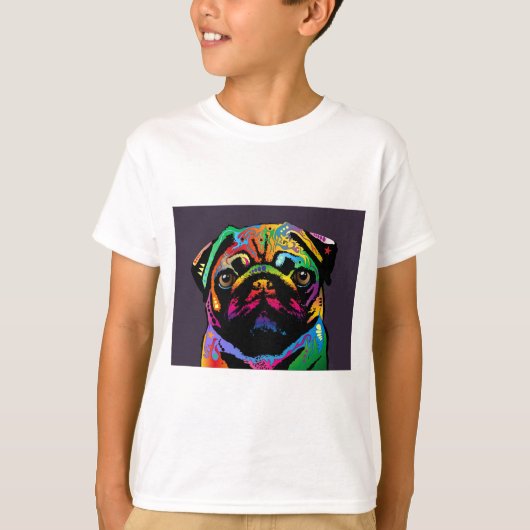 T-shirt Chien carlin (Devant)
