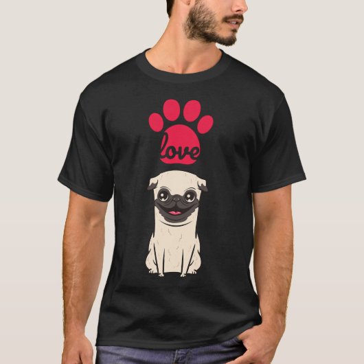 T-shirt Chien Carlin (Devant)