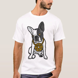 T-shirt Chien Carlin de Style de Rue