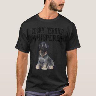 T-shirt Chien Cesky Terrier Wisperer