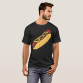 T-shirt Chien chaud (Devant entier)