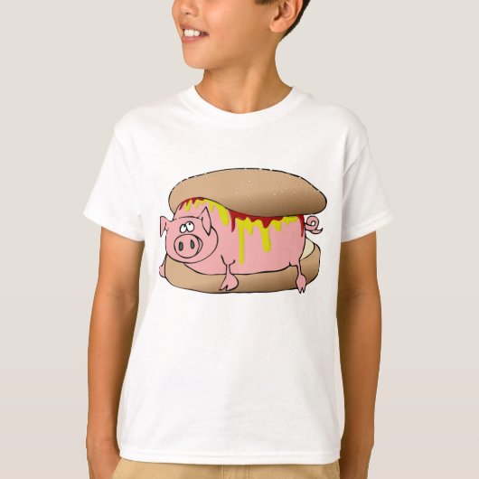 T-shirt Chien chaud (Devant)