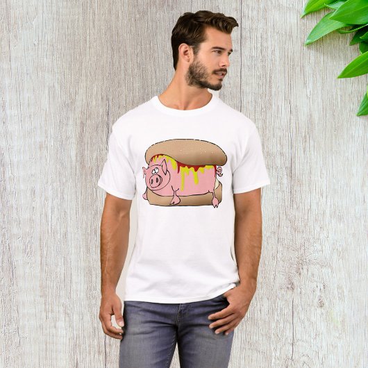 T-shirt Chien Chaud Cochon