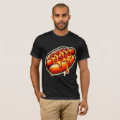 T-SHIRT CHIEN CHAUD DE FROMAGE SAUSAGE-CHILI 6 (Devant entier)