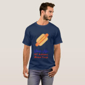 T-shirt Chien chaud de style Chicago (Devant entier)
