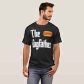 T-shirt Chien chaud Dogfather (Devant entier)