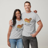 T-shirt Chien chaud Hallo-Weenie Funny Weiner Chien (Unisexe)