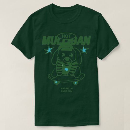 T-shirt Chien chaud Mulligan Merch S8 (Design devant)