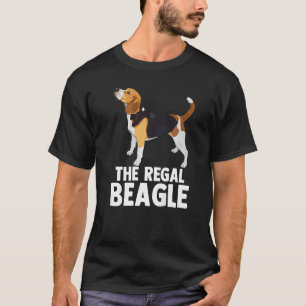T-shirt Chien Chien Chien Chien Chien Chien Beagle Regal C